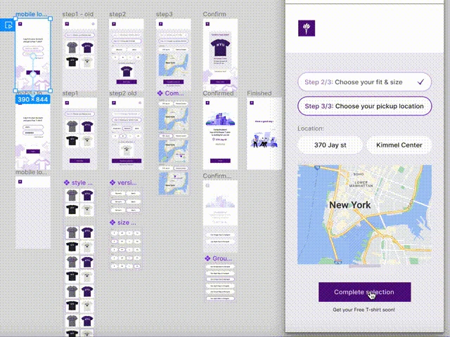 NYU Free T-shirt project preview
